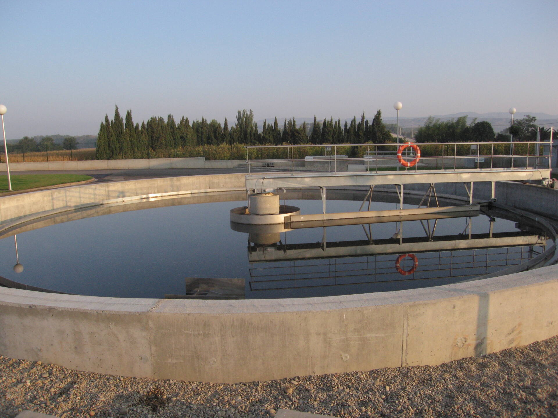 planta de tratamiento de aguas